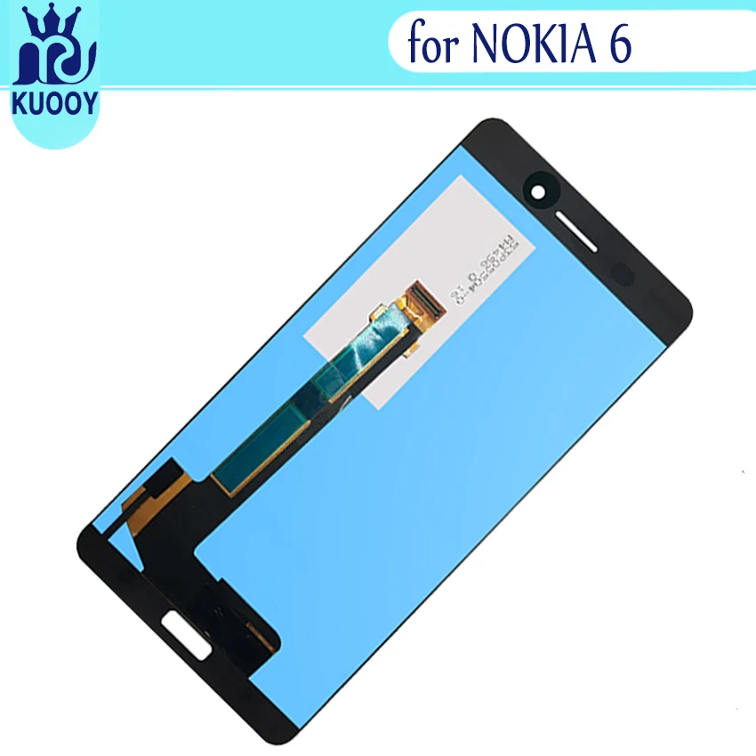 Для Nokia 6 N6 ЖК-дисплей дигитайзер Сенсорная панель экран в сборе для TA-1021 TA-1033 TA-1025