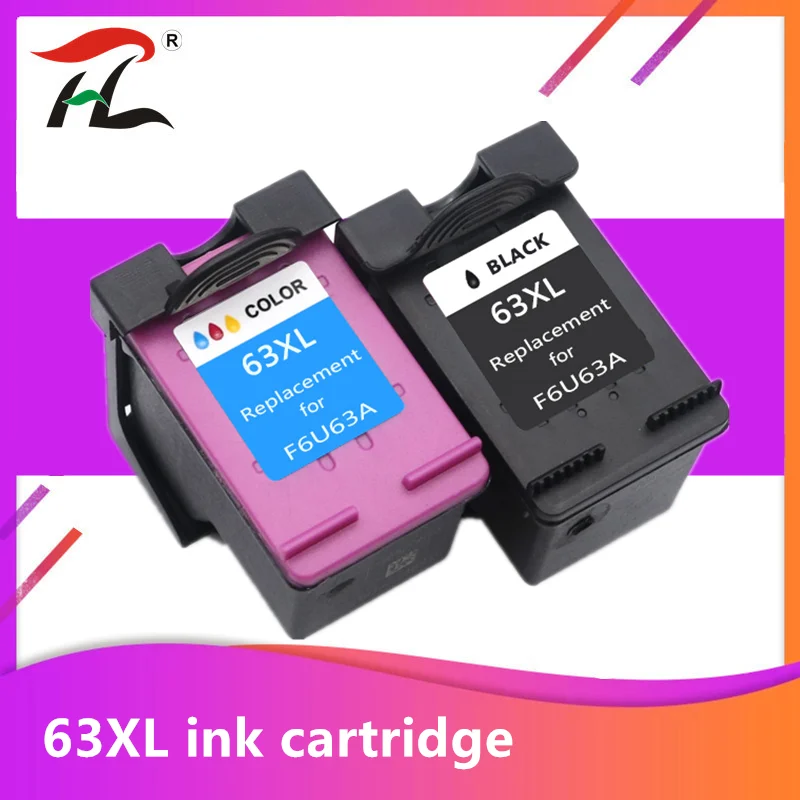 Чернильный картридж YI LE CAI 63XL совместимый с hp 63 XL hp63 для Deskjet 1110 2130 2131 2132 3630 4250 5220 5230