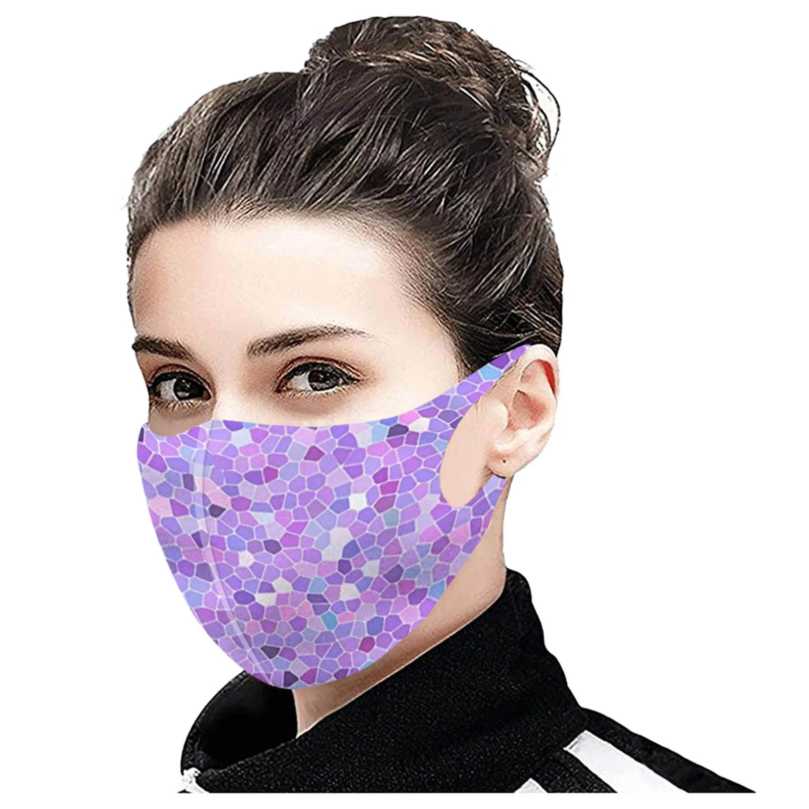 5 шт. элегантный цветочный Дизайнерский Модный тканевый моющийся ушной вкладыш