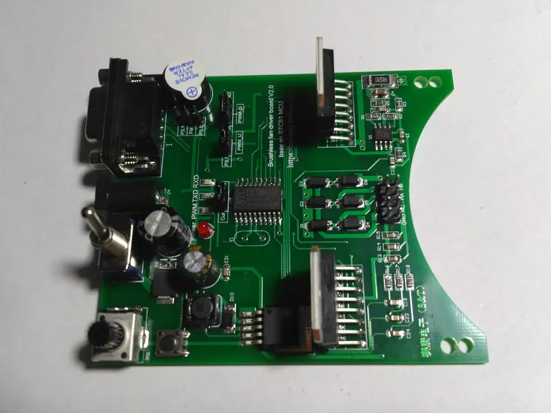 Плата бесщеточного двигателя BLDC плата управления бесщеточным Мотором STC51 Micro Control