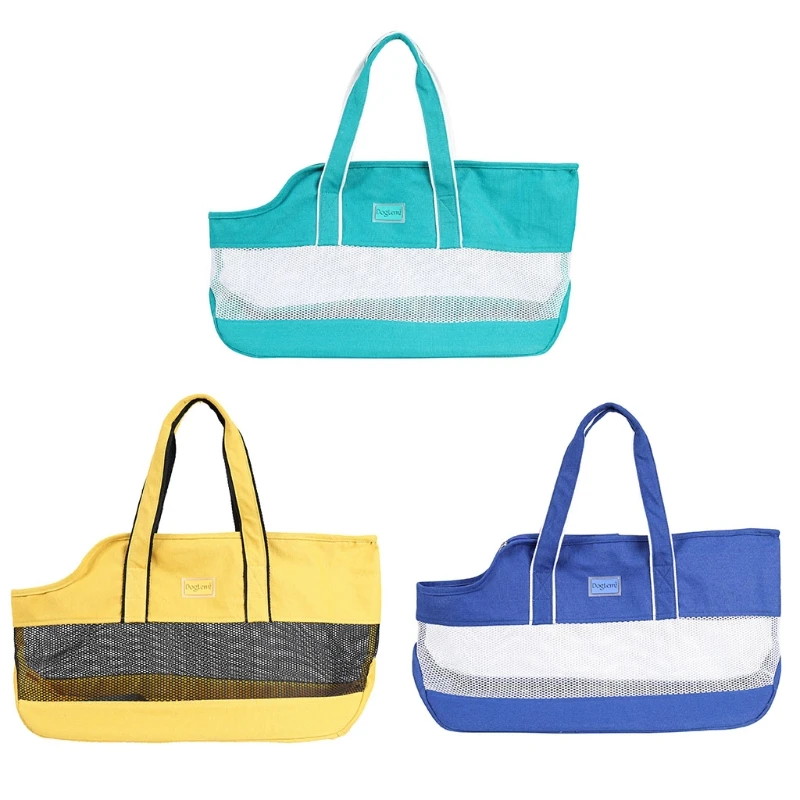 

Small Pet Carrier Dog Cat Puppy Kitten Carry Bag Soft Detachable Pad Travel Canvas Shoulder Handbag for Outdoor Shopping