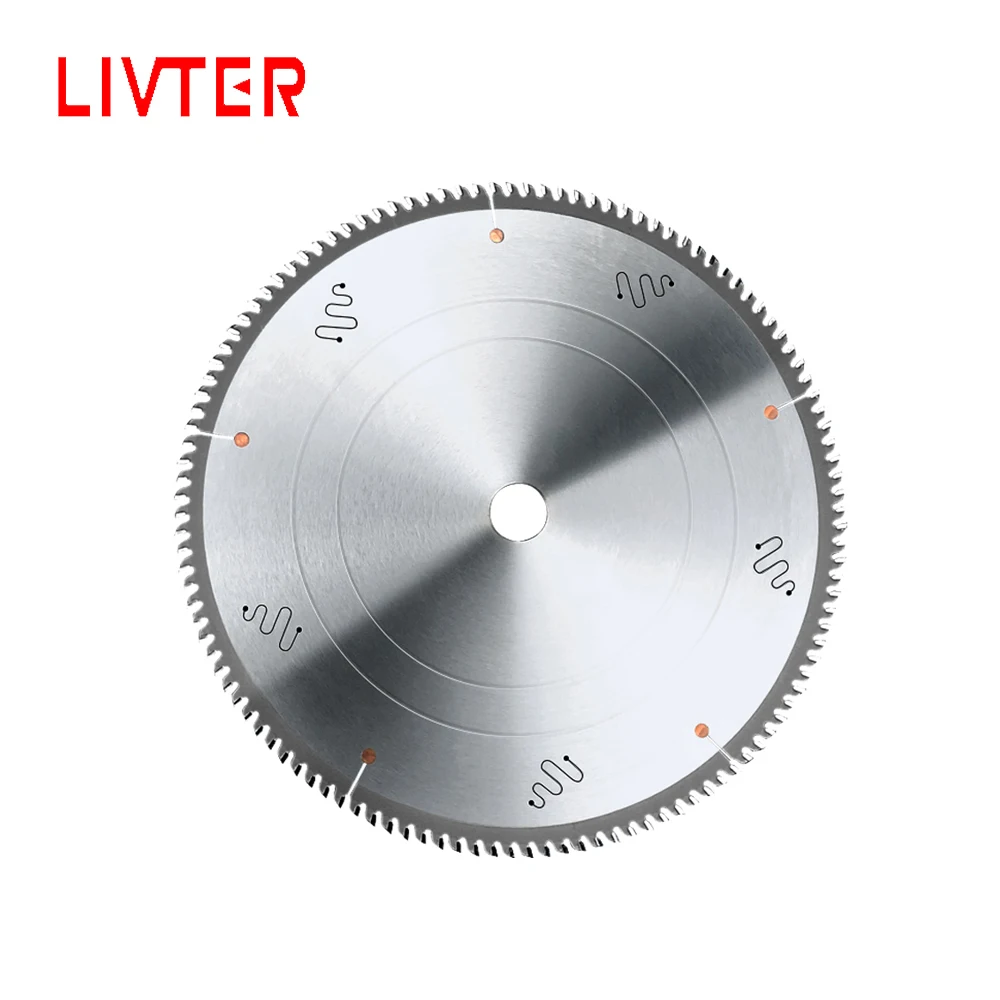 LIVTER Top Quality T.C.T Cabide Steel PCD Circular Saw Blade for Cutting Aluminum Alloy Metal
