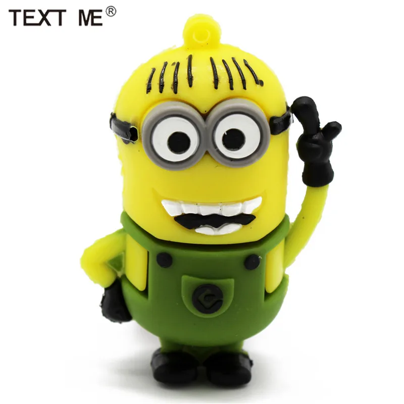 Напиши мне милый красный цвет зеленый синий Герой мультфильма 64 ГБ USB флэш