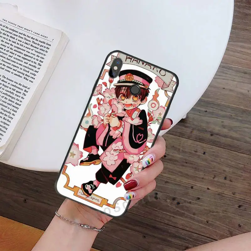 

Toilet Bound Hanako Kun anime Phone Case For Xiaomi Redmi note 7 8 9 t max3 s 10 pro lite Luxury brand shell funda coque