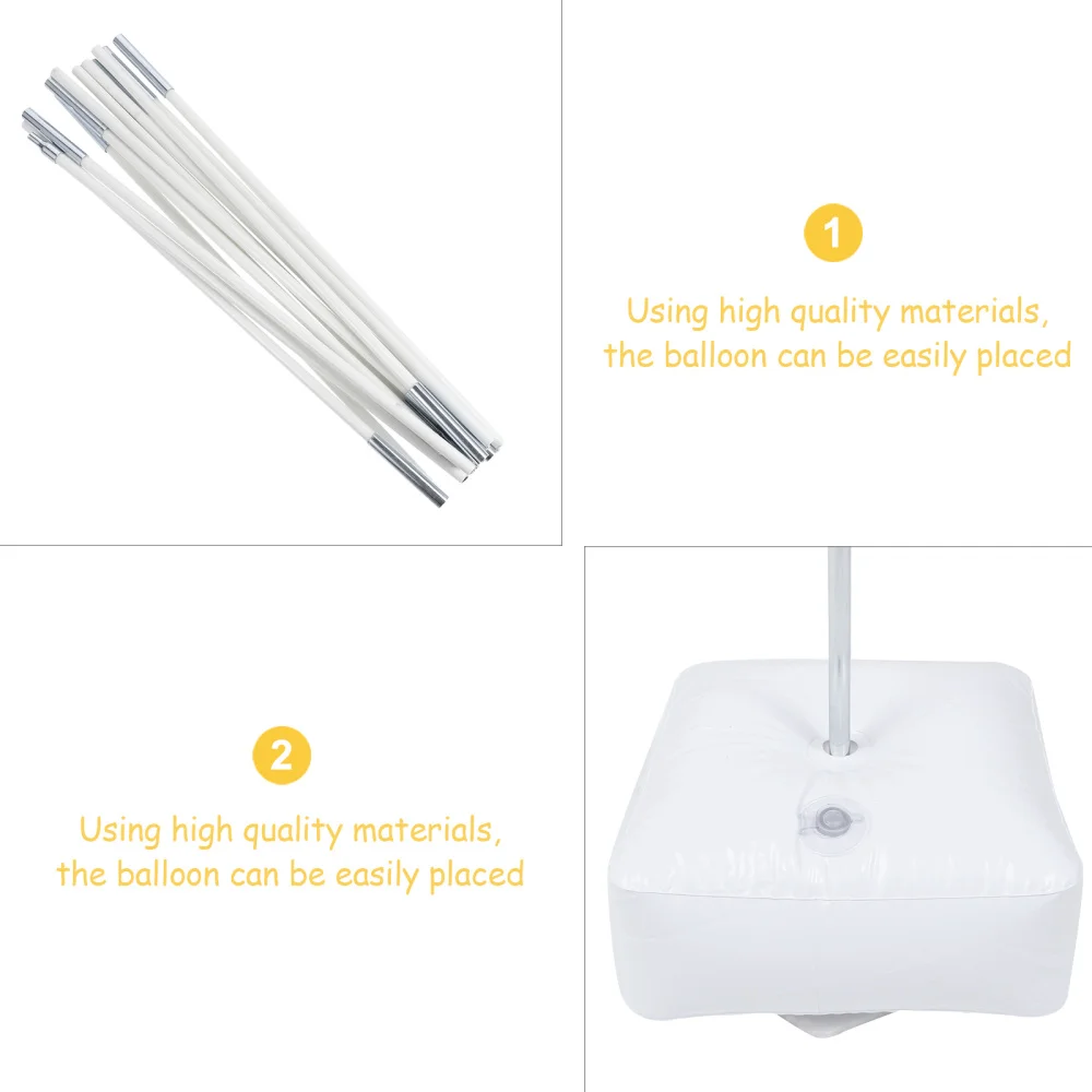 

1 Set Balloon Arch Stand Tools with Bases Balloon Arch Bracket Random Color