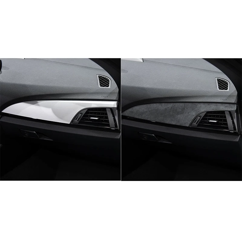 

Для BMW F20 F21 F22 F23 1 серия 2 серия M Алькантара производительность наклейки на приборную панель автомобиля молдинги для интерьера аксессуары