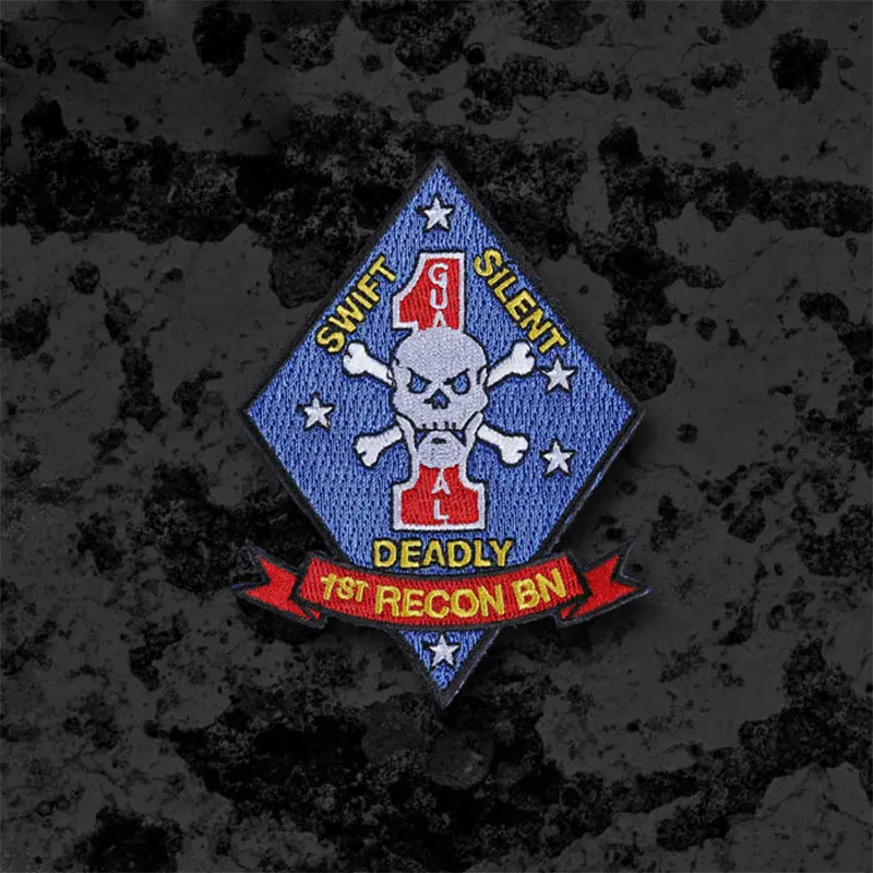 2 шт./компл. ПВХ ткань военные нашивки морской пехоты США тактические бейджи чехол