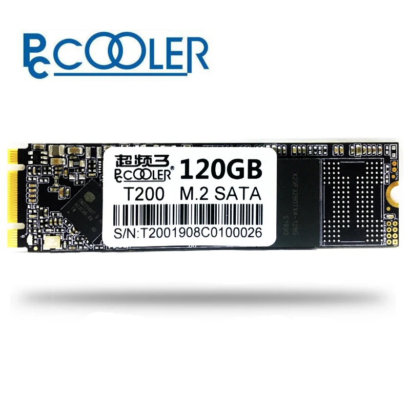 PCCOOLER T200 SATA3 M.2 ssd 120 ГБ 240 ГБ твердотельный накопитель 2280 внутренний жесткий диск hdd для ноутбука Настольный 120 г 240 г M.2 SATA3 SSD