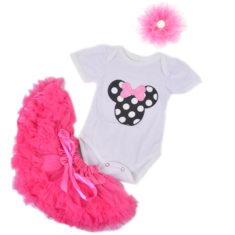 

Doll clothes for 50-60cm baby dolls dress romper cotton clothes baby reborn doll children bebe reborn toys gift