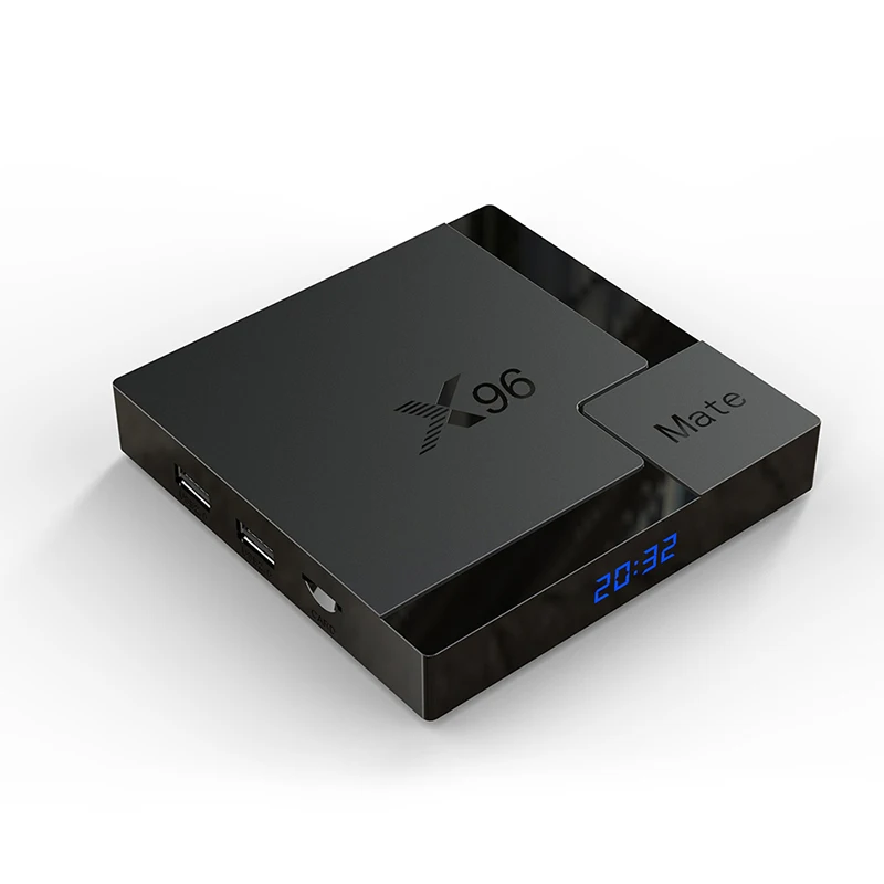 X96 Mate Смарт ТВ приставка Android 10 Allwinner H616 4 Гб + 32 ГБ ЕС 2 4G & 5G Wi Fi Bluetooth 6K HD Google