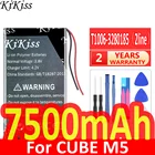 7500mAh KiKiss Мощная батарея для CUBE ALLDO CUBE M5 Tablet PC Заменяемые батареи