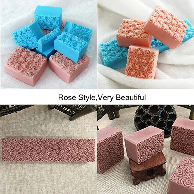 Комплект пресс форм для силиконового мыла сделай сам буханка торта нож + 1 шт.