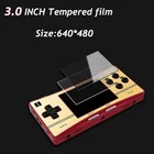 Защитное стекло для RG300X, закаленное стекло, Защита экрана для RG300X, черное стекло, аксессуары, пленка для экрана