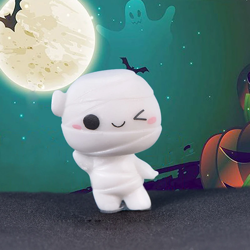 2 шт. миниатюрные фигурки Хэллоуин Смола ремесло мини Сказочный Сад Украшения