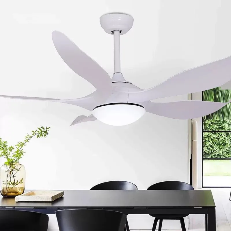 Потолочный вентилятор для спальни гостиной лампа с 52 дюймовым бесшумным