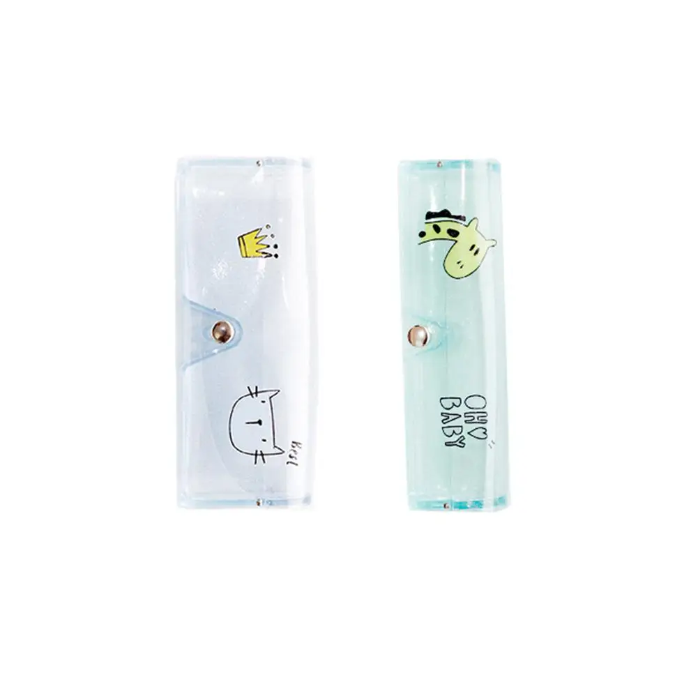 Чехол для очков Мультяшные солнцезащитные очки прозрачные коробки жёсткий