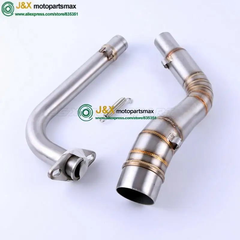 

NMAX155 Motorcycle Exhaust muffler Slip On Full System contact middle pipe + exhaust For YAMAHA NMAX 155 NMAX 125 N MAX155
