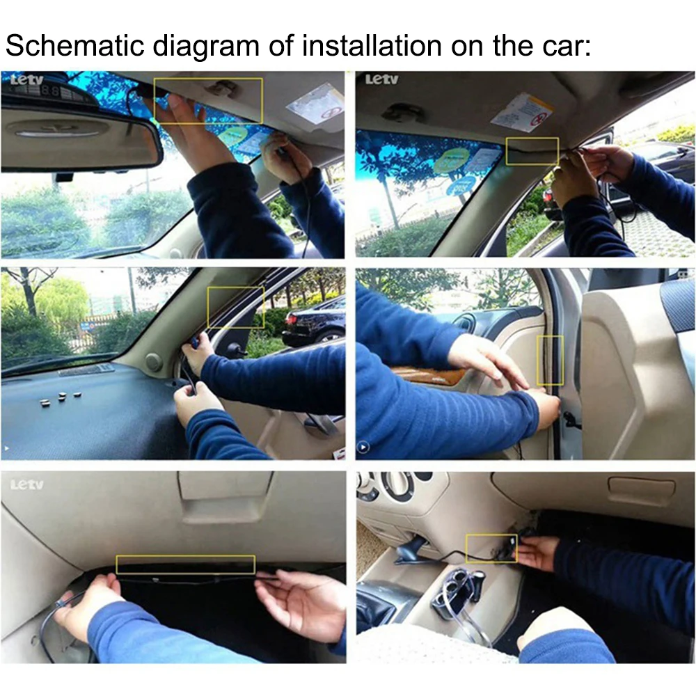 

2.4 Inch Car Camera HD Driving Recorder Portable Mini DVR Night Vision Car Camera Recorder Auto Dashcam Video Registrator H3