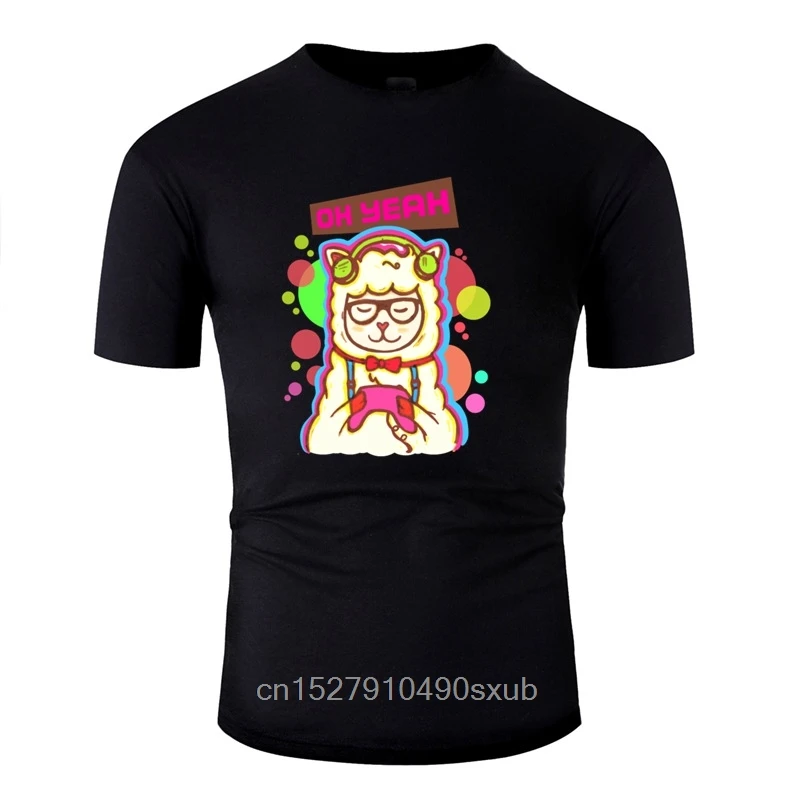 Мужская футболка с забавным мультипликационным рисунком Oh Yeah Kawaii модная мужская