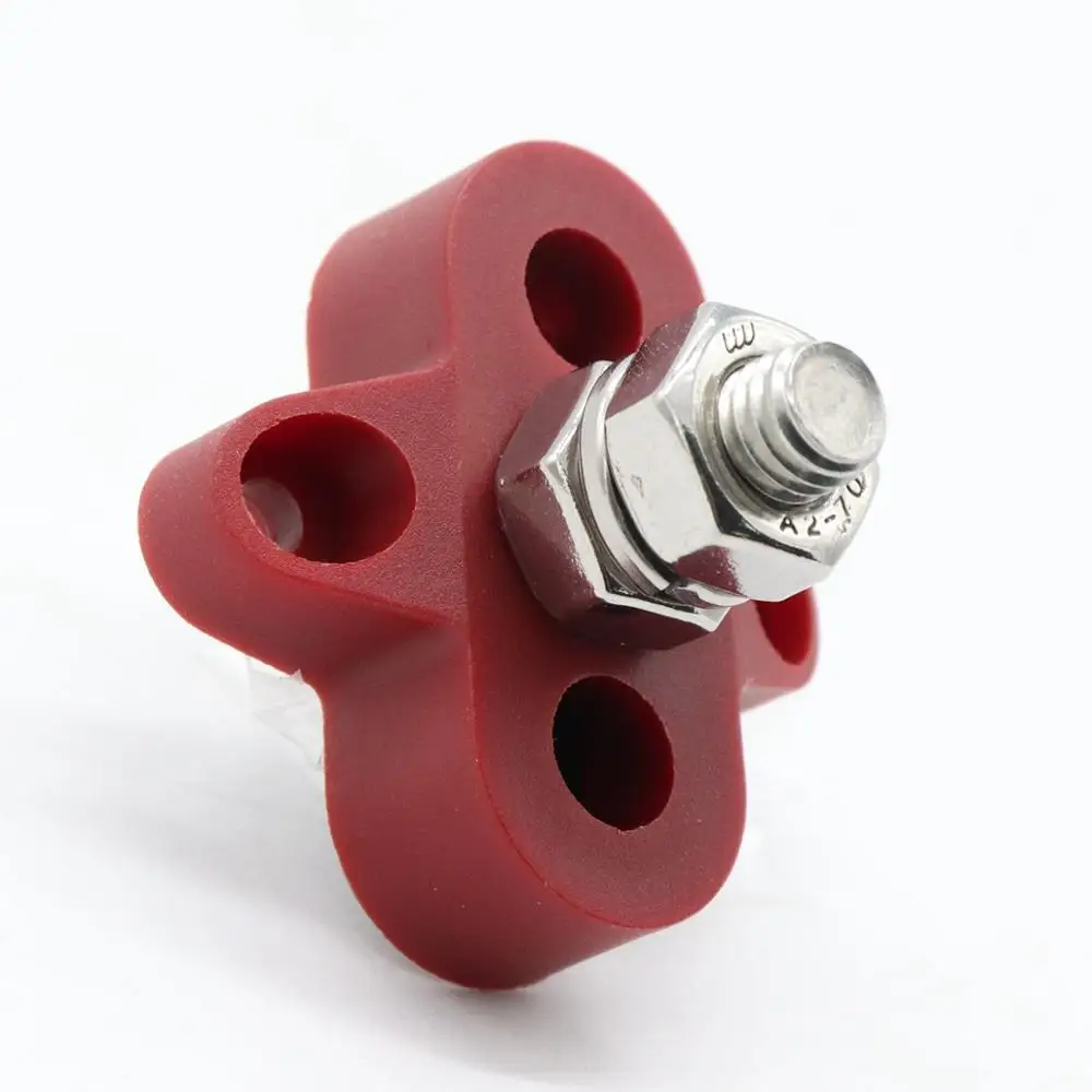 M8 Bus Bar Terminal Junction Blocks Positive Power Distribution Studs Car 5/16'' |