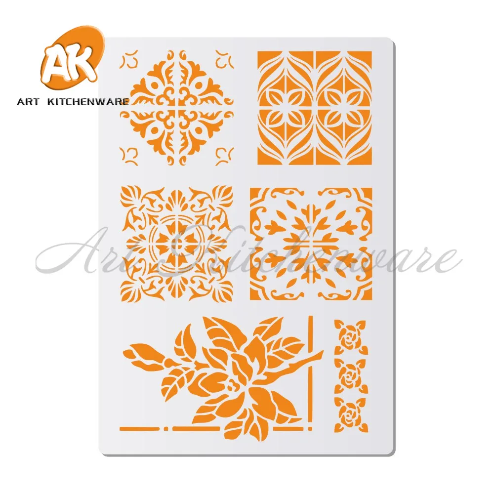 

Трафарет для скрапбукинга ручной работы, рельефный дизайн листьев, шаблон для раскрашивания, инструменты для украшения стен дома