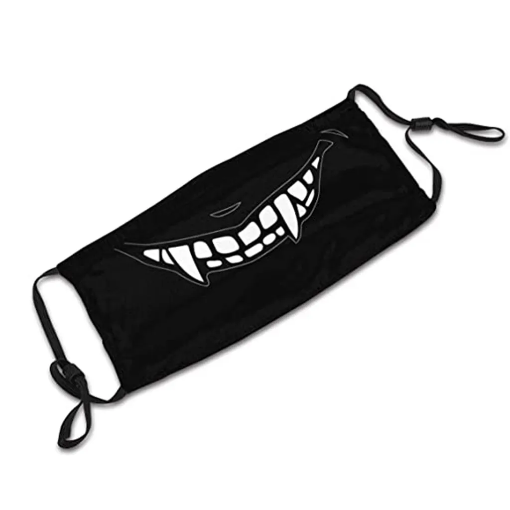 

1pc Halloween Adult Mouth Masks for Protection Face Mask Washable Earloop Mask Drop Shipping 209