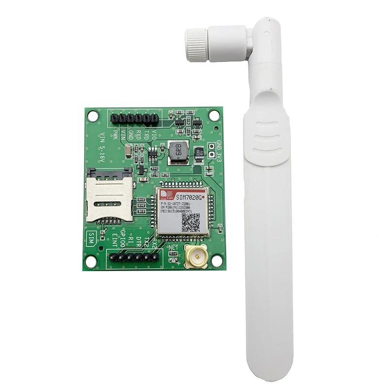 SIMCOM SIM7020G макетная плата B1/B2/B3/B4/B5/B8/B12/B13/B17/B18/B19/B20/B25/B26/B28/B66/B70/B71 Global Ремешок| |