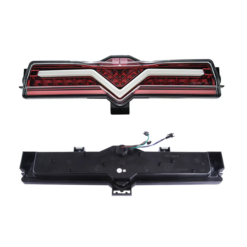 Автомобильный мигающий 1 шт. комплект светодиодных задних противотуманных фар в