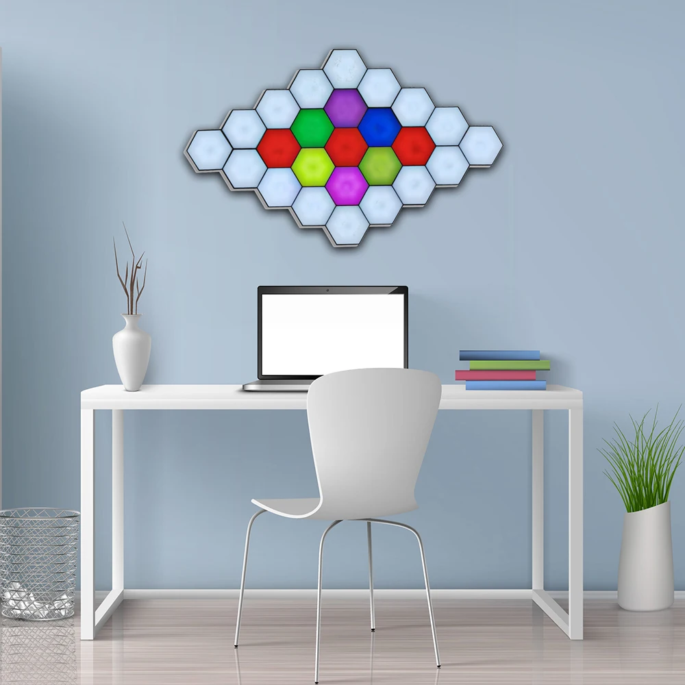 Nordic RGB светодиодный настенный светильник для гостиной спальни сенсорный