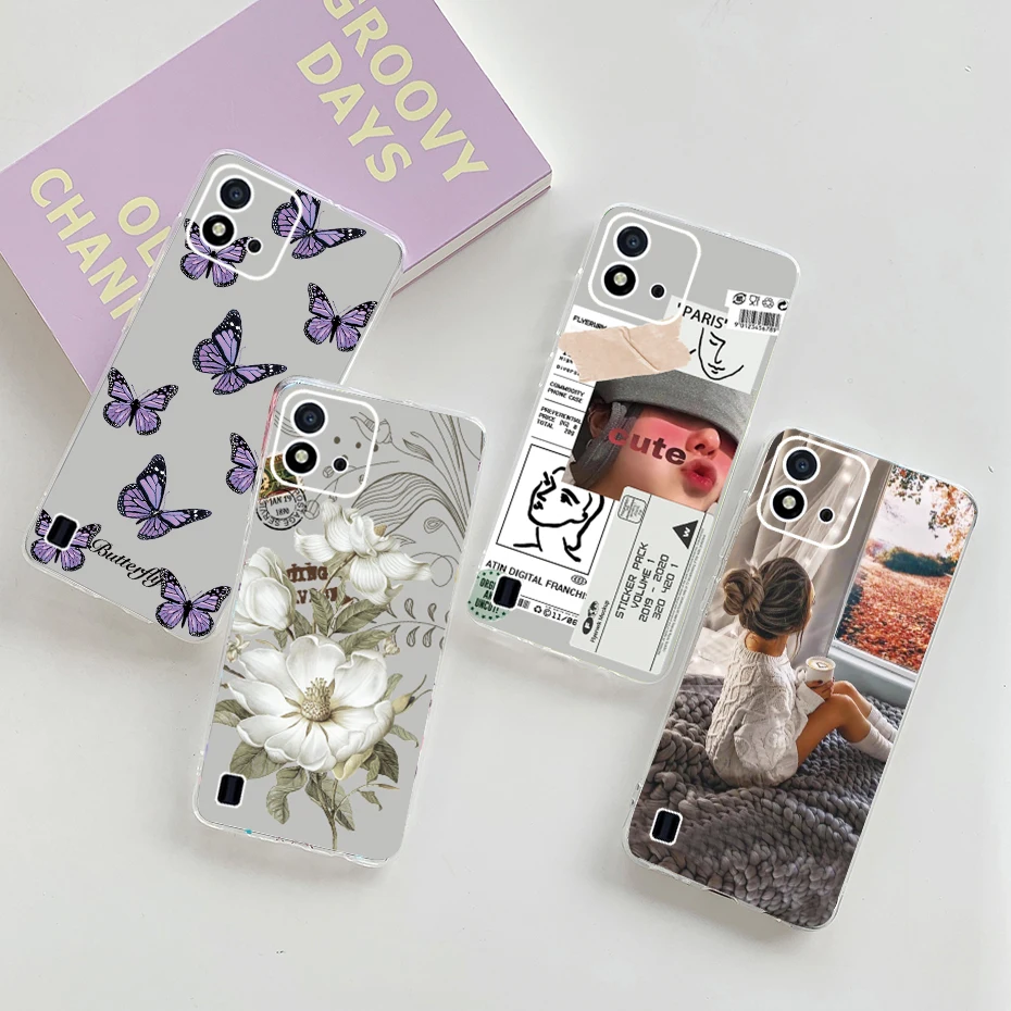 for realme c11 2021 case clear transparent soft tpu case coque on oppo realme c11 c 11 realmec11 2021 6 52 inch phone back cover free global shipping