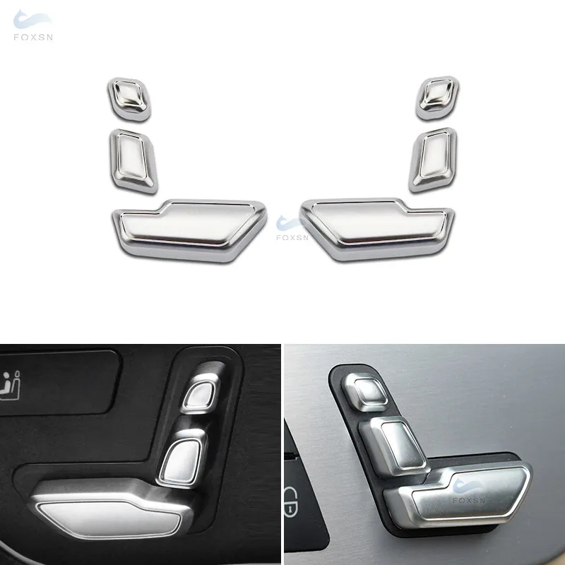 

Car Seat Adjustment Switch Seat Lock Button Cover Trim For Mercedes Benz B C E CLS GLK GL ML Class W204 W212 W246 X204 W166 X166