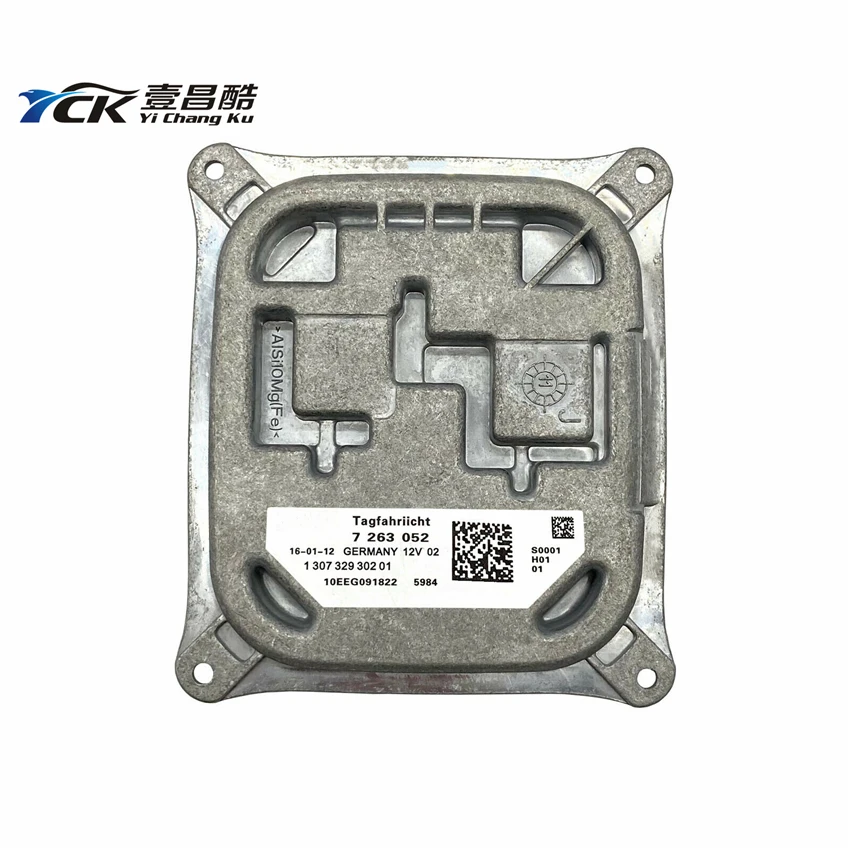 

YCK оригинальная б/у 7263052 DRL Дневной светильник светодиодный головной светильник Управление модуль 7 263 052 для BMW 3 серии E92 E93 X5 E70 LCI
