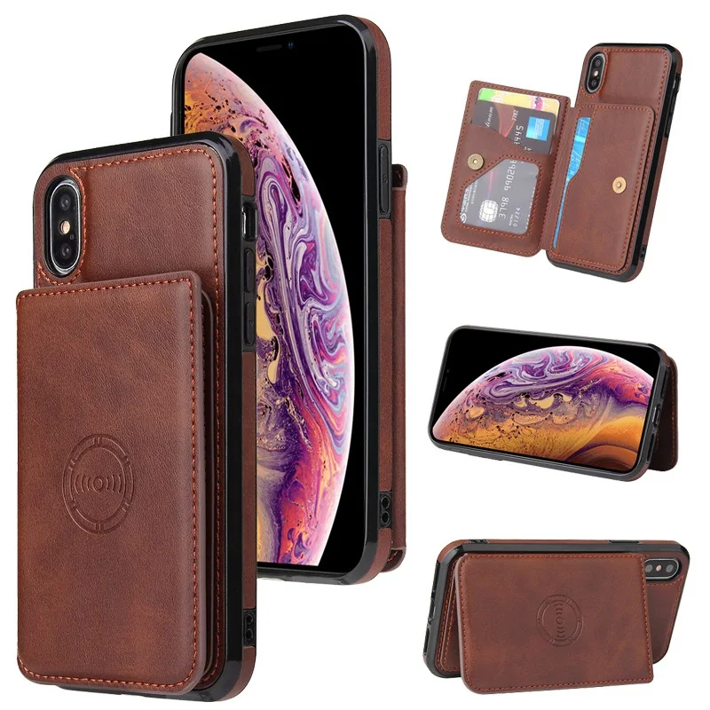 Магнитный автомобильный адсорбционный чехол для телефона iphone 11 pro max xs 10 7 8 plus 11pro