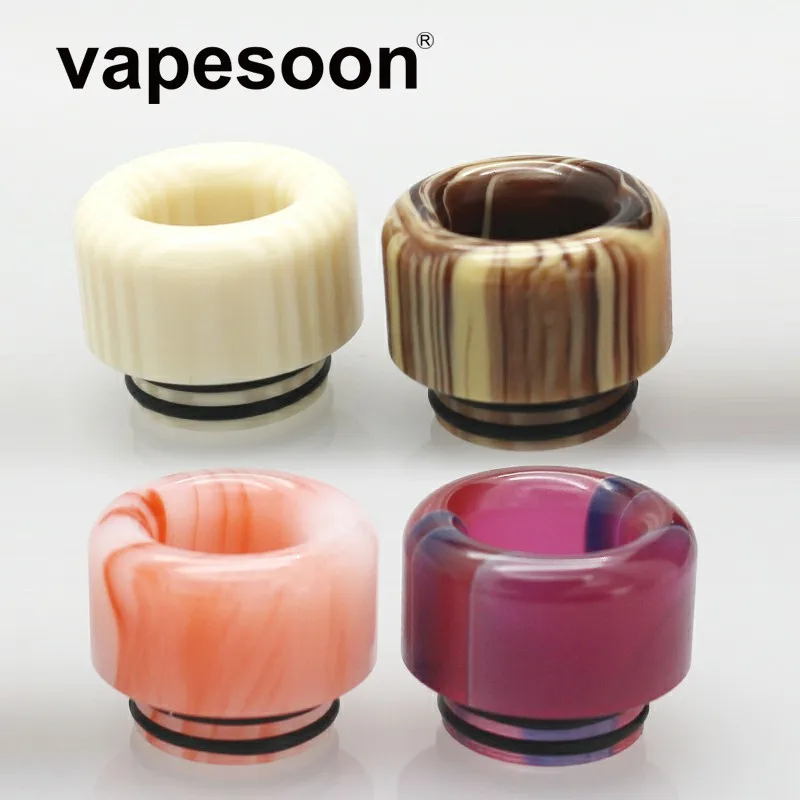 

810 resin drip tip e-Cigarette 810 Thread Atomizer For I JUST mini melo 3 TFV8 baby Tank Atomizer ETC