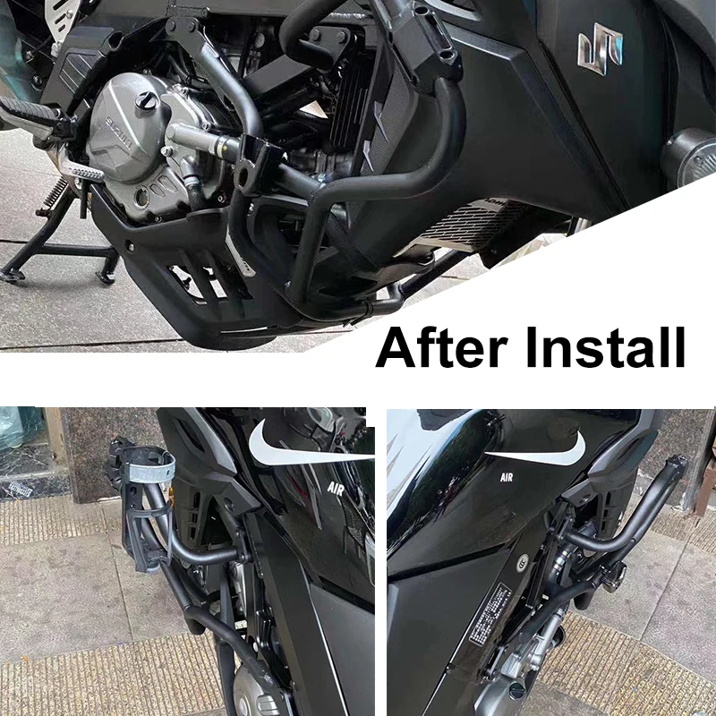 

For SUZUKI Vstrom DL650 V-Strom 2011-2020 Tank Protection Engine Crash Bars Frame Guard V Strom DL 650 Motorcycle Accessories