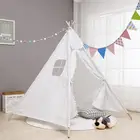 25 стилей детская Портативная Складная Крытая палатка для детей вигвам оригинальная треугольная индийская детская палатка вигвам маленький игровой домик