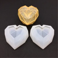 3d heart shaped silicone storage box mold clear mould for uv resin epoxy resin craft supplies epoxy resin soft mould