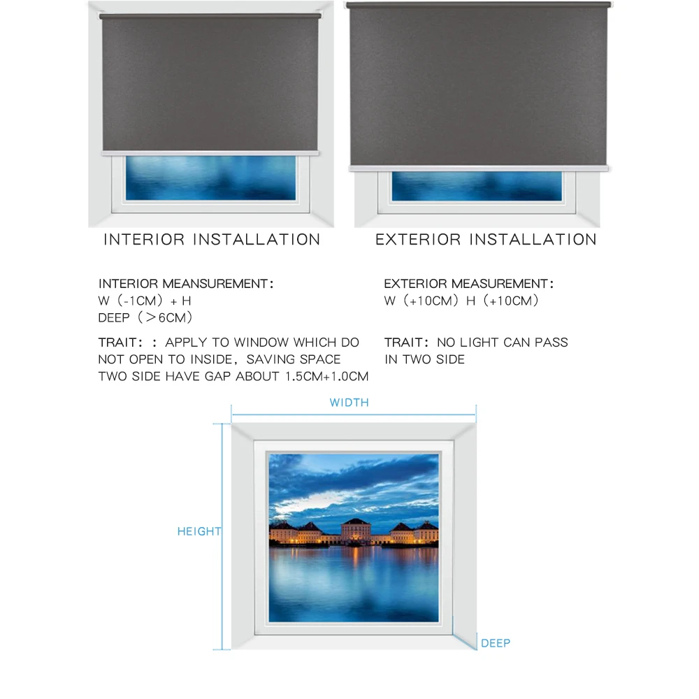 Электрические роликовые жалюзи с крышкой 100 240 В/варианты двигателя аккумулятора