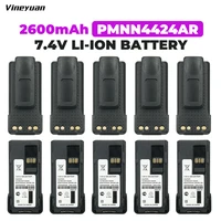 10x 7 4v 2600mah pmnn4424ar li ion battery for motorola apx 4000 apx 3000 apx 1000 apx 2000 two way radio battery
