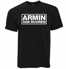 Футболка ARMIN VAN BUUREN для мужчин и женщин, модная уличная одежда, повседневная хлопковая рубашка в стиле хип-хоп, топ для ди-Джея, весна-лето
