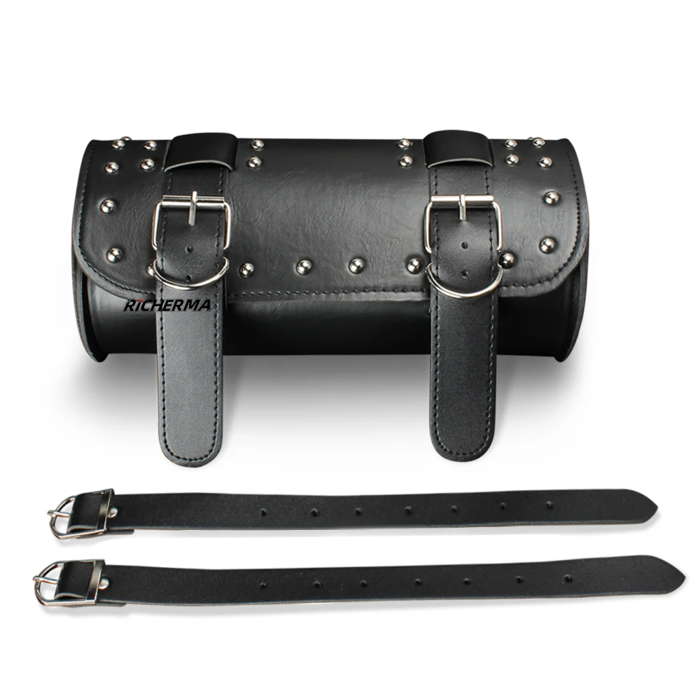 Кожаная сумка для мотоцикла чехол боковая инструментов мотоциклетные седельные