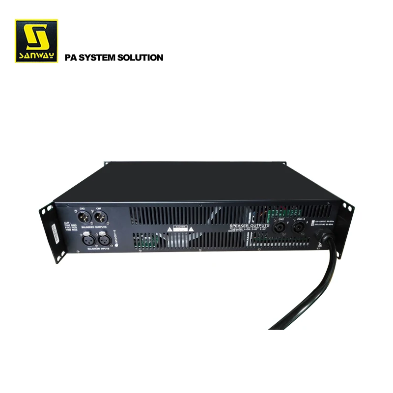 

DA5002 Sanway 2 Channels 500W Class D Audio Dj Power Amplifier