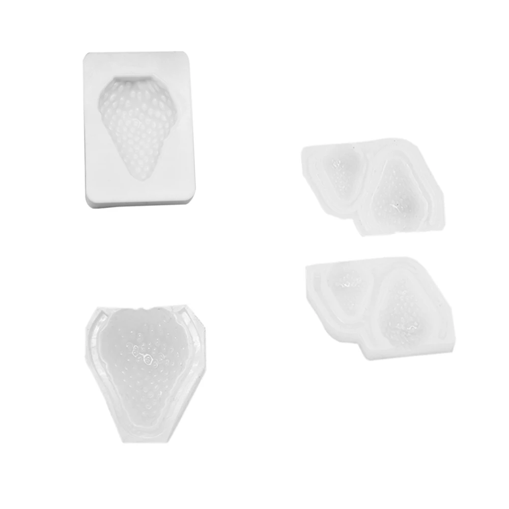 4 вида клубники повернутый сахарный торт силиконовые формы Шоколадные ремесла