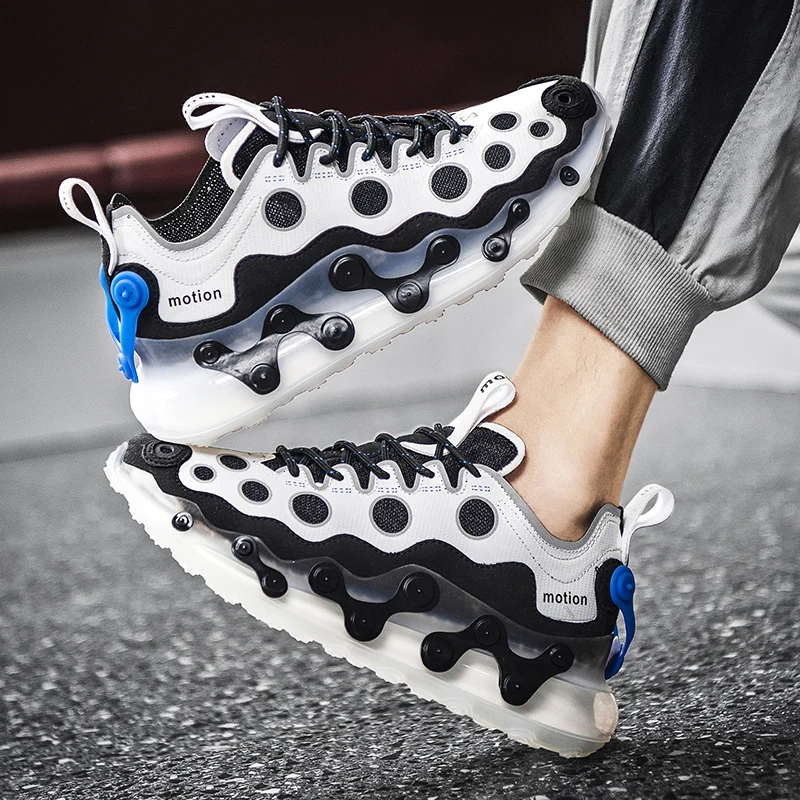 Высококачественная Мужская обувь для бега с воздушной подушкой на всю ладонь