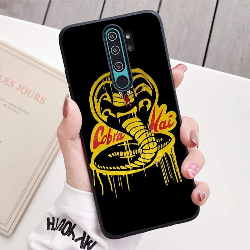 ТВ сезон 2 Кобра Кай черный чехол для телефона Mi10 Mi9T MiA2 MiA3 Mi11 Pro Lite Ultra Redmi Note 6 7 8 8T 9 9S