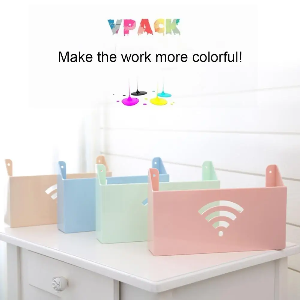 WiFi роутер разное держатель коробка для хранения пластиковый настенный