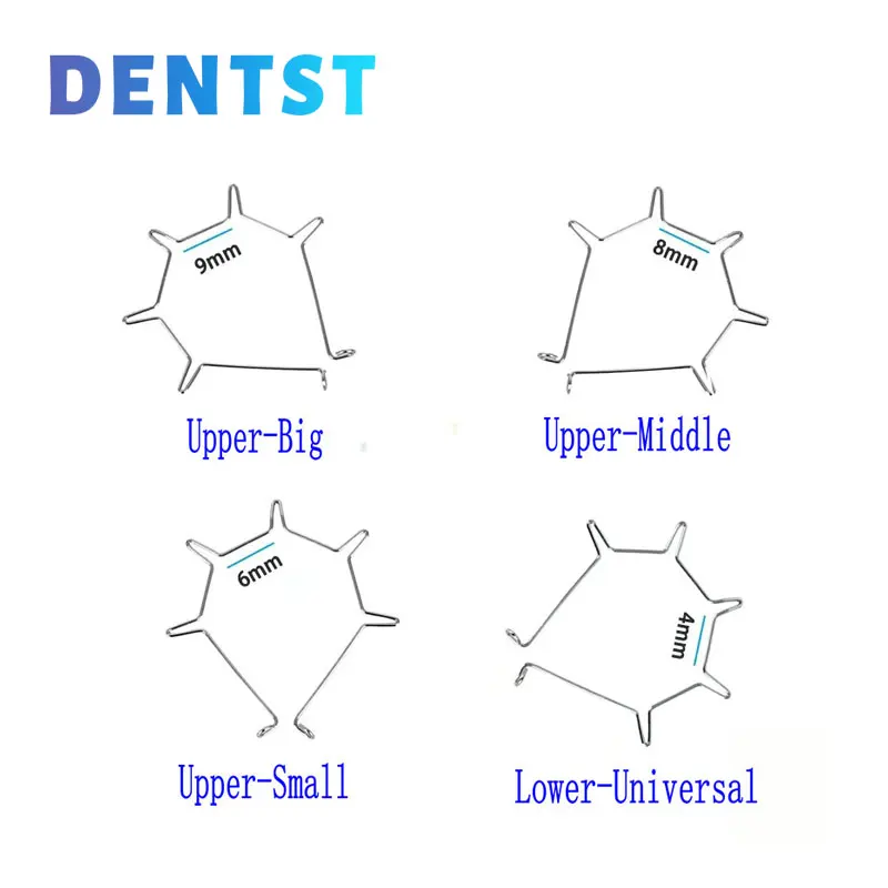 

Dentst 5pcs/Bag Dental Orthodontic Anterior Root Torquing Auxiliary Arch Accessories Small Middle Big