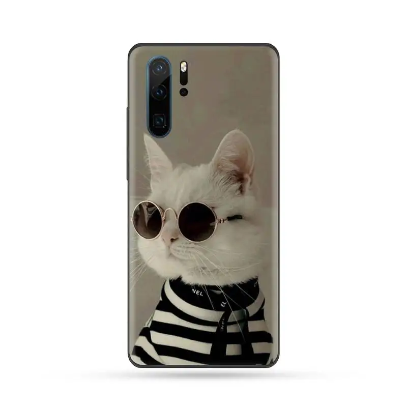

Cute kitten beautiful Phone Case For Huawei Mate 9 10 20 Pro lite 20x nova 3e P10 plus P20 Pro Honor10 lite