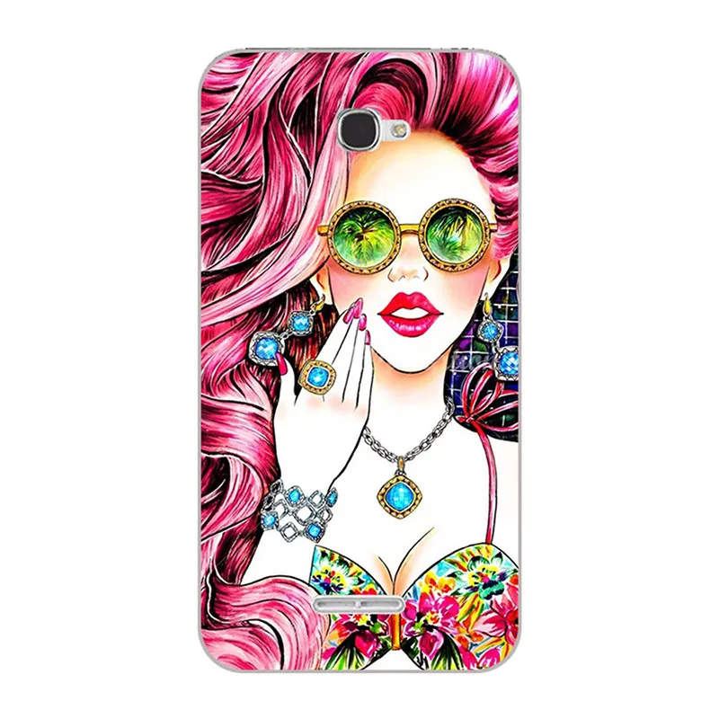 Чехол для Alcatel POP 4S 4 S 5095K 5," Прозрачный чехол для телефона с красочным рисунком Мягкий Силиконовый ТПУ чехол для мобильного телефона s - Цвет: M134