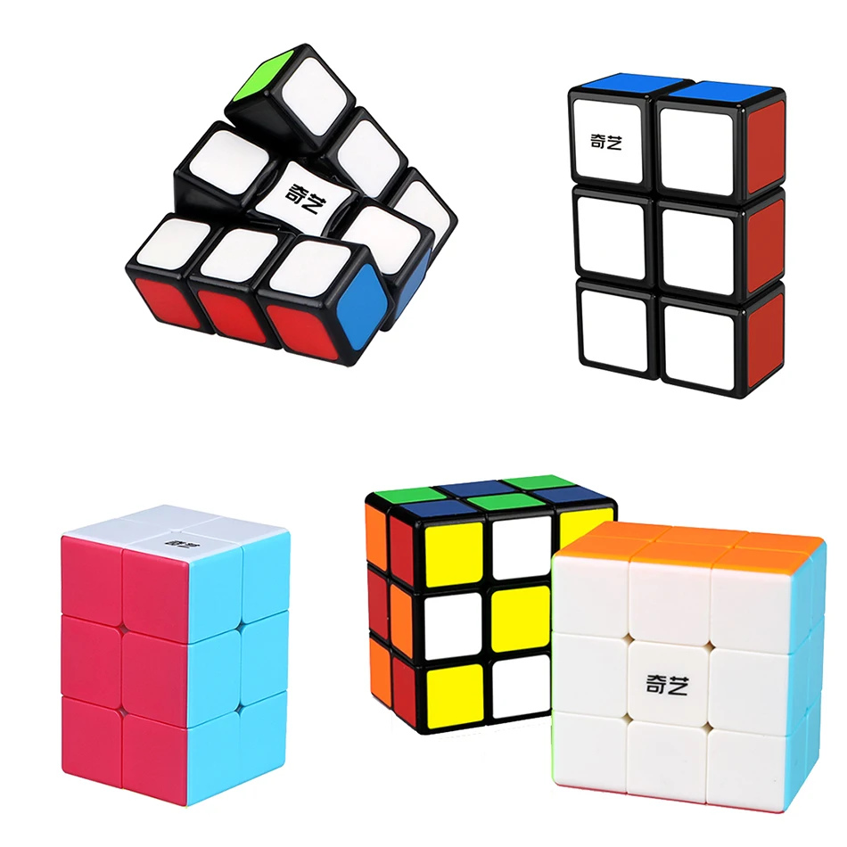 QiYi MoFangGe 123 133 223 233 магический куб профессиональный 1x2x3 2x2x3 2x3x3 magico Puzzle cubo детские